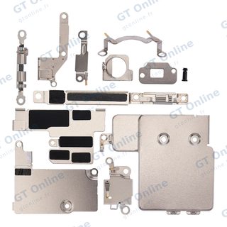 Jeu de petits supports métalliques pour Apple iPhone 13 Mini