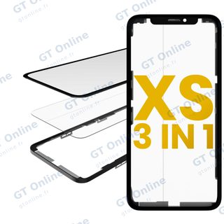 Vitre d’écran avec OCA pour Apple iPhone XS (OCA Master)