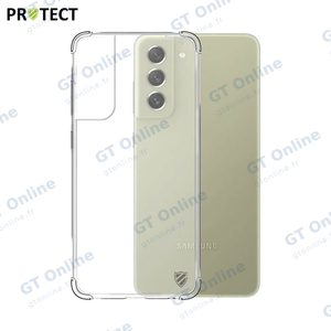 Coque Silicone Renforcée PROTECT pour Samsung Galaxy S21 FE G990 Transparent