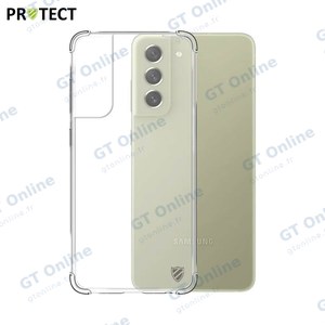 Coque Silicone Renforcée PROTECT pour Samsung Galaxy S21 FE G990 Transparent
