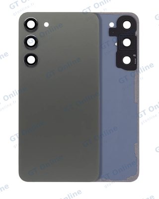 Vitre arrière pour Samsung Galaxy S23 Plus (pack service origine, vert)