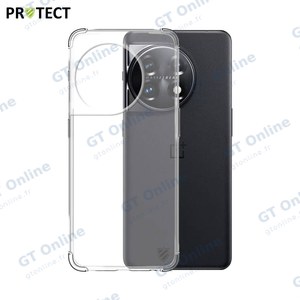 Coque Silicone Renforcée PROTECT pour OnePlus 11 5G Transparent
