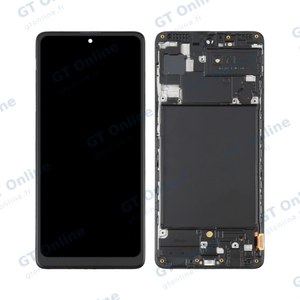 Écran Tactile Oled avec Châssis Samsung Galaxy A71 A715 (Small Size) Noir