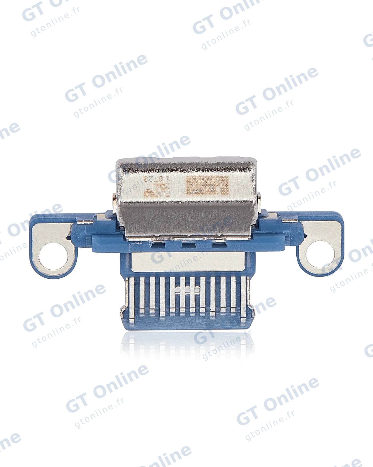 Connecteur de charge nu à souder pour Apple iPad 10 (2022) (soudure requise, bleu)