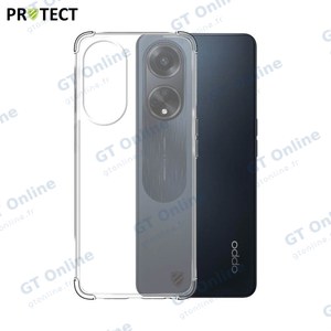 Coque Silicone Renforcée PROTECT pour OPPO A98 5G (CPH2529) Transparent