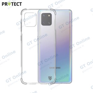 Coque Silicone Renforcée PROTECT pour Samsung Galaxy Note 10 Lite N770 Transparent