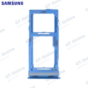 Tiroir SIM Original Samsung Galaxy M52 5G M526 GH98-46930B Bleu