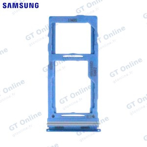 Tiroir SIM Original Samsung Galaxy M52 5G M526 GH98-46930B Bleu