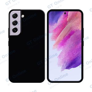 Coque Silicone Compatible pour Samsung Galaxy S21 FE G990 (#3) Noir