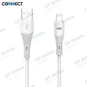 Câble Data USB vers Lightning CONNECT MC-CBL13 10W (1m) Blanc