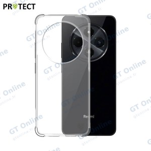 Coque Silicone Renforcée PROTECT pour Xiaomi Redmi 14C Transparent
