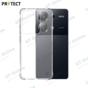 Coque Silicone Renforcée PROTECT pour Xiaomi Poco M6 Pro 4G Transparent