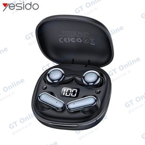 Écouteurs Bluetooth Yesido TWS47 2 en 1 Noir