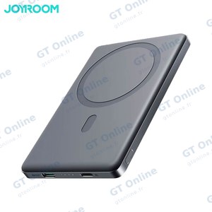 Batterie Externe Power Bank JOYROOM JR-PBM08 5000mAh 20W MagSafe (avec Câble Type-C vers Type-C 60W 25cm) Noir