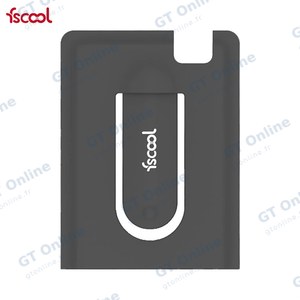 Porte-Cartes Silicone fscool M3 (Adhésif) Noir