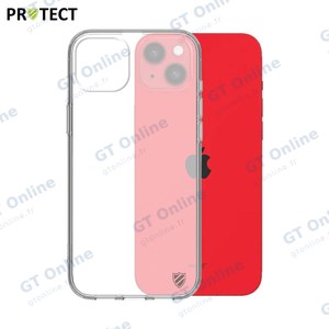 Coque Silicone PROTECT pour Apple iPhone 14 Plus Transparent