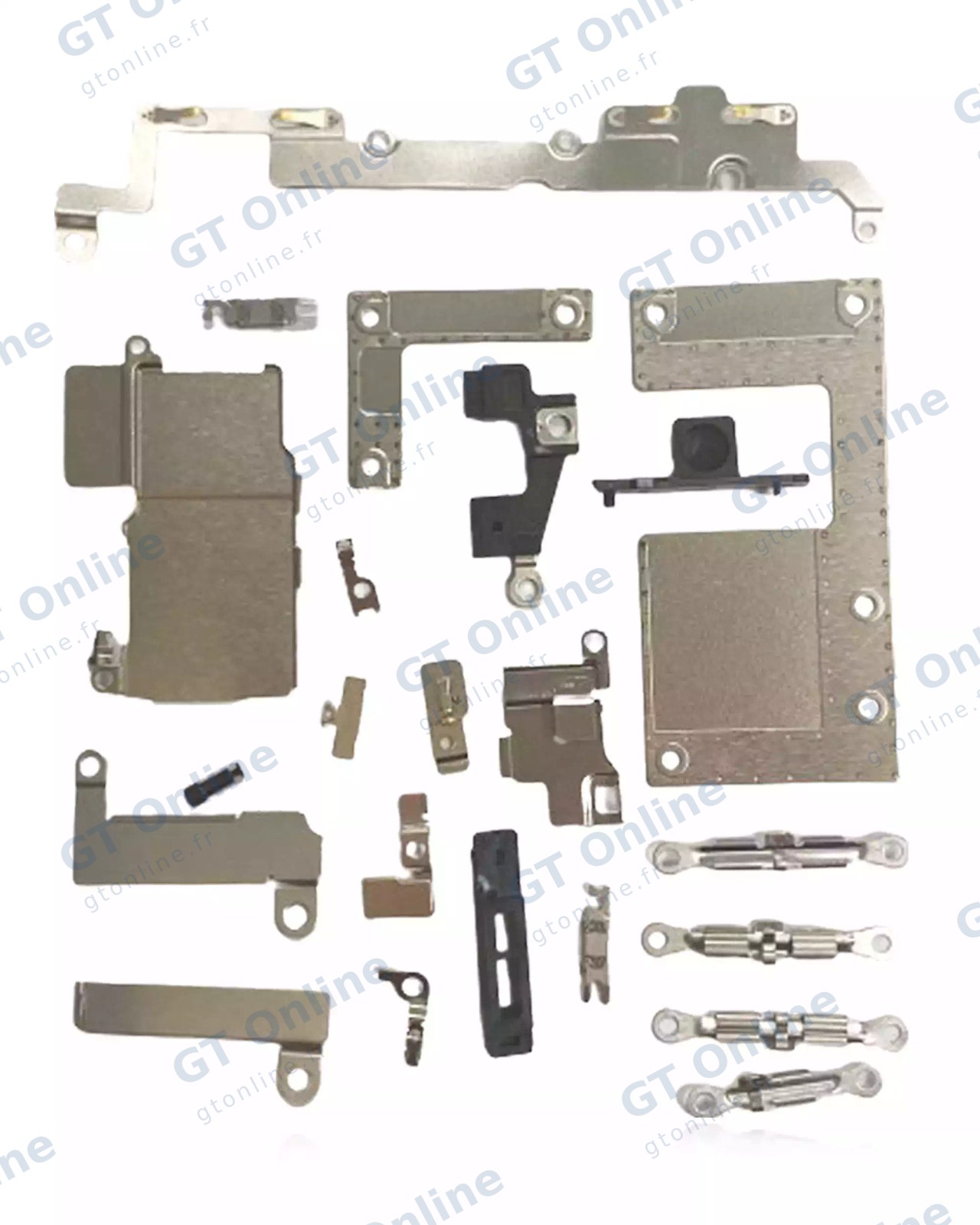 Jeu de petits supports métalliques pour Apple iPhone 11