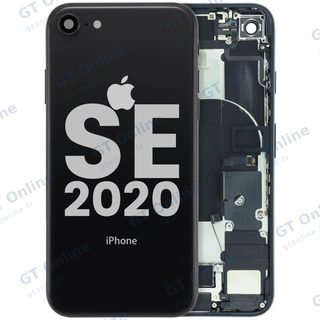 Châssis pour Apple iPhone SE (2020) (occasion d'origine — grade A, noir)