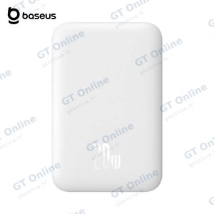 Batterie Externe Power Bank Sans Fil Magnétique Baseus PPCXW06 6000mAh 20W — réf. BAEXSAFIBSBLPPCX020002