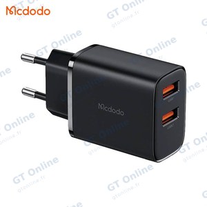 Chargeur Secteur Multi Mcdodo CH-5070 2X USB 12W Noir