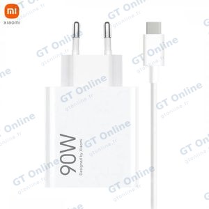 Chargeur Secteur USB Xiaomi avec Câble USB-C Hypercharge Combo 90W Blanc