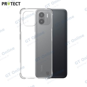 Coque Silicone Renforcée PROTECT pour Xiaomi Redmi A2 Transparent