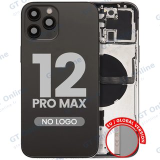 Châssis pour Apple iPhone 12 Pro Max (version EU, compatible premium, graphite)