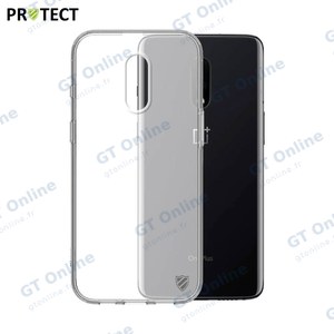 Coque Silicone PROTECT pour OnePlus 7 Transparent