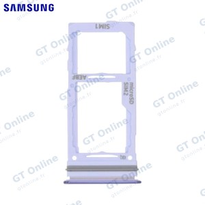 Tiroir SIM Original Samsung Galaxy A52 5G A526/Galaxy A72 4G A725/Galaxy A72 5G A726 — GH98-46290C Awesome Violet
