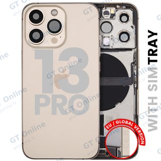 Châssis pour Apple iPhone 13 Pro (version EU, origine d'occasion — grade A, or)