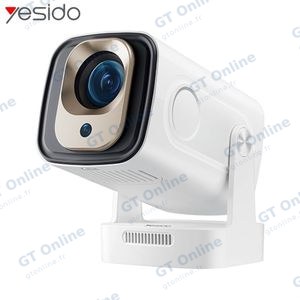 Mini Vidéoprojecteur Yesido TV16 Full HD avec Mise au Point Automatique Blanc