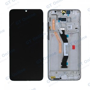 Écran Tactile avec Châssis Xiaomi Redmi Note 8 Pro Noir Tarnish
