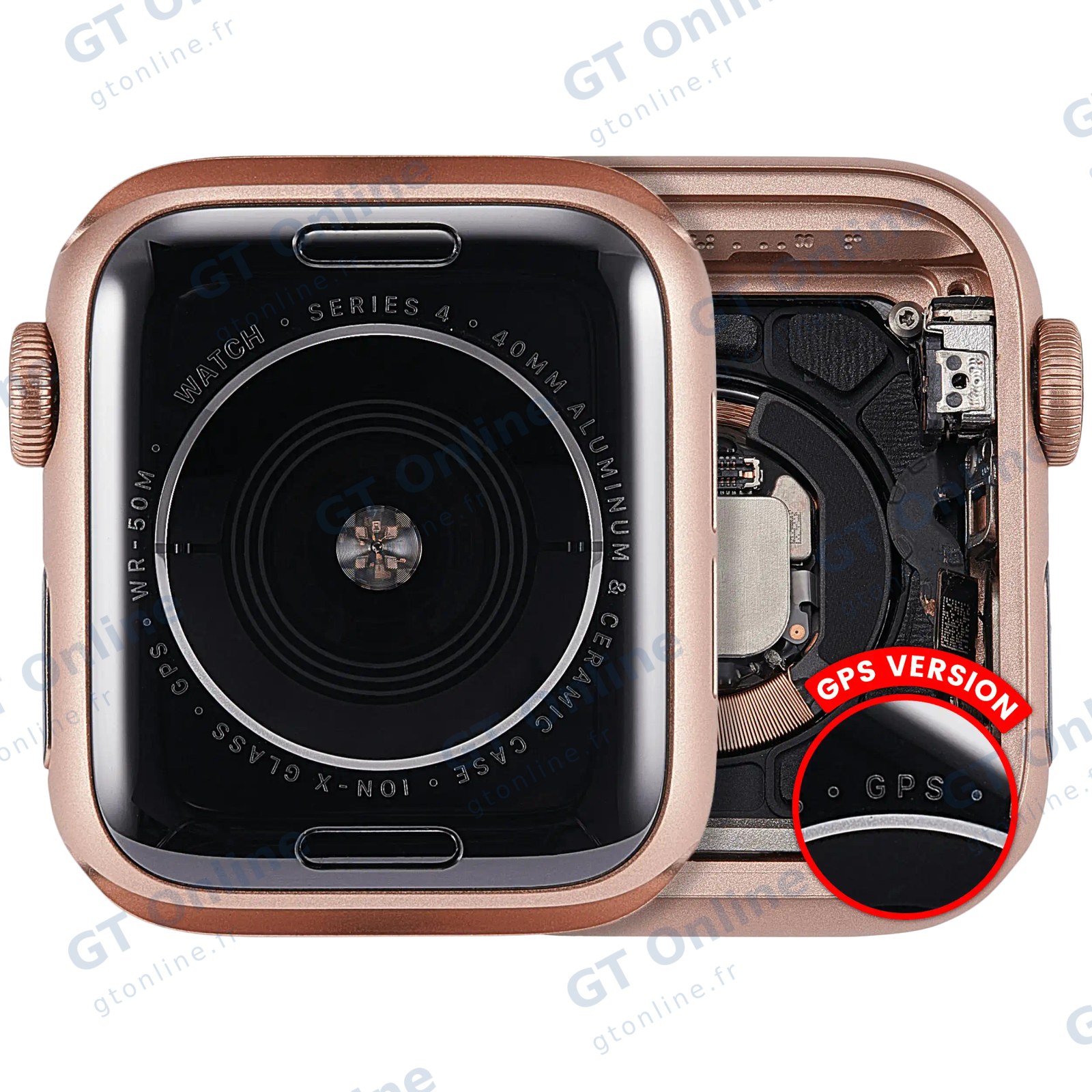 Châssis pour Apple Watch Series 4 (40MM) (origine d'occasion — grade A, version GPS, Aluminum / Gold)