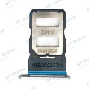 Tiroir Sim Premium Xiaomi Mi 10T 5G/Mi 10T Pro 5G Argent Lunaire