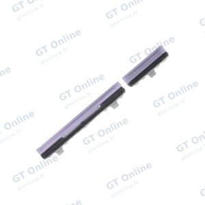Bouton On/Off et Volume Premium Samsung Galaxy S22 S901/Galaxy S22 Plus S906 Bora Violet