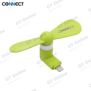 Ventilateur pour Smartphone CONNECT XPTE HELP VERT Lightning Vert