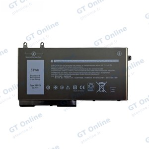 Batterie Ordinateur Portable Premium R8D7N pour Dell Latitude 5400 5410 5500 5510 Précision 3540 3550 7590 7591