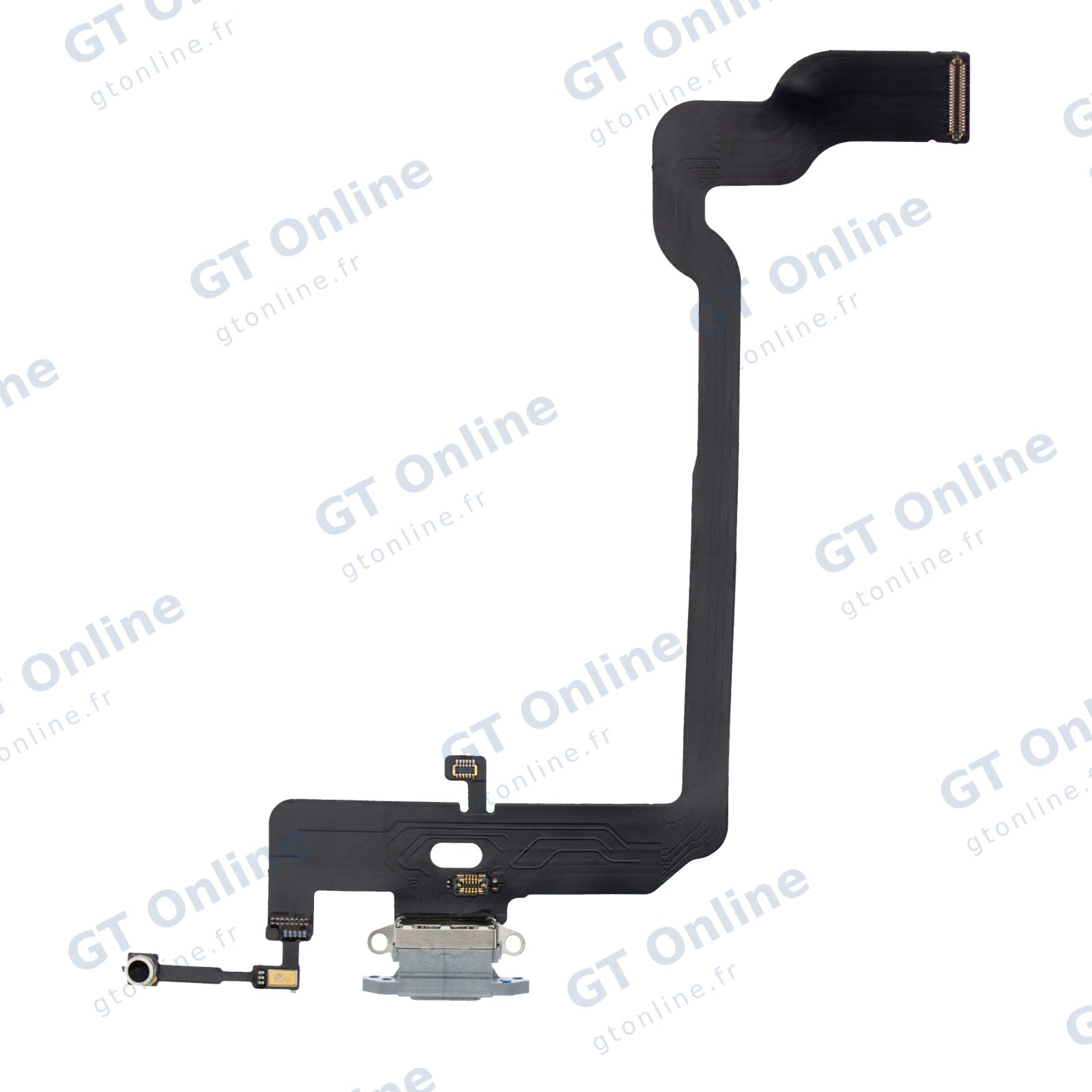 Dock de charge pour Apple iPhone XS (compatible, argent)