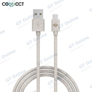 Câble Data USB vers USB-C CONNECT MC-CCB9 Eco-Friendly 15W (1m) Beige