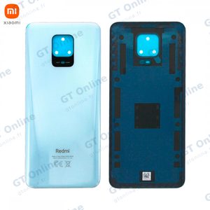 Cache Arrière Original Xiaomi Redmi Note 9S 550500005G1L 55050000551Q Blanc Glacial