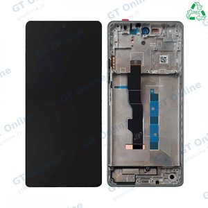 Écran Tactile Original Pulled avec Châssis (PIEC) Xiaomi Redmi Note 13 5G Bleu
