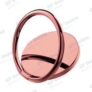 Bague Support Smartphone en Metal B108 Rose
