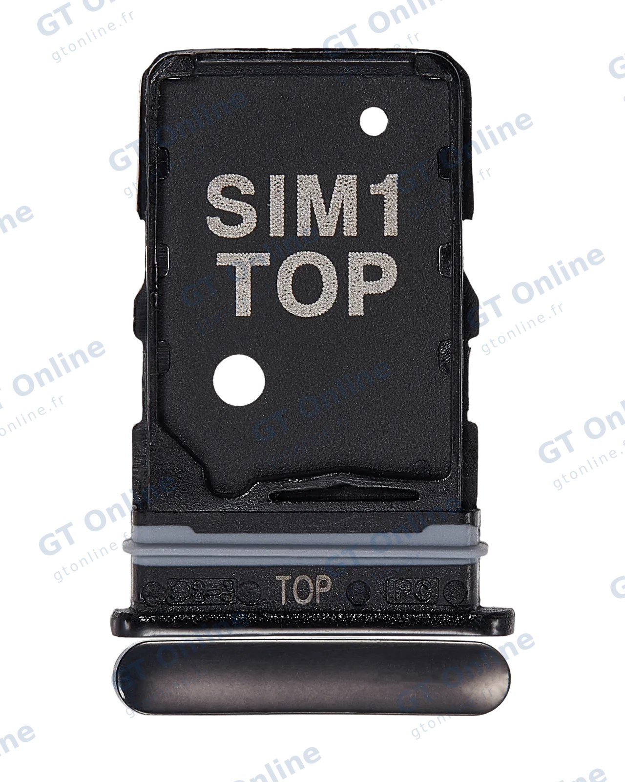Tiroir SIM pour Samsung Galaxy A80 (A805 / 2019) (noir fantôme)