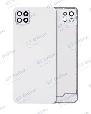 Vitre arrière pour Samsung Galaxy A22 5G (A226 / 2021) (compatible premium, blanc)
