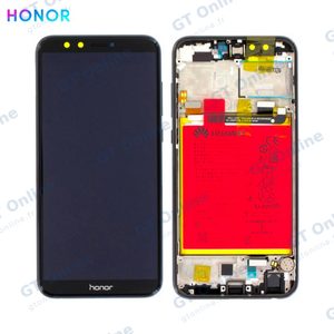 Bloc Écran Complet avec Châssis et Batterie Original Honor 9 Lite 02351SNN Noir