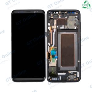 Écran Tactile Original Refurb avec Châssis (PIEC) Samsung Galaxy S8 G950 Noir