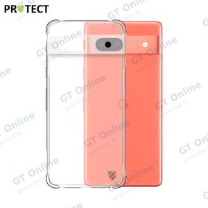 Coque Silicone Renforcée PROTECT pour Google Pixel 7a Transparent