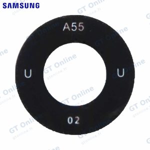 Lentille Original Samsung Galaxy A35 5G A356 GH64-09389A Caméra Ultra Grand Angle Noir