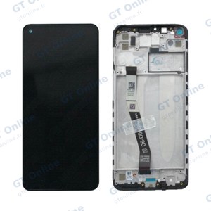 Écran Tactile Premium avec Châssis Xiaomi Redmi Note 9 Gris de Minuit