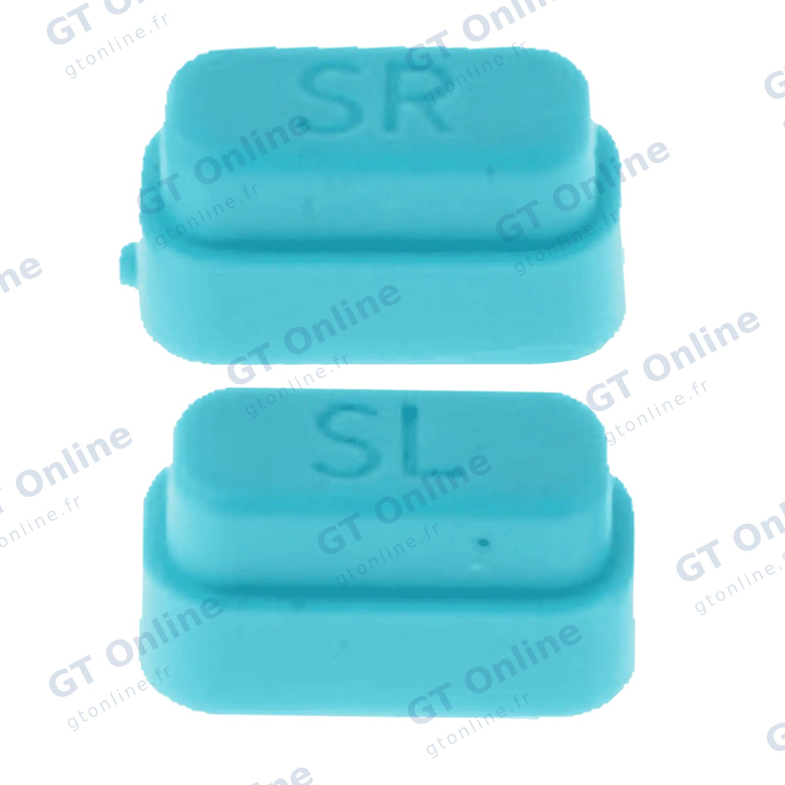 Boutons SR et SL pour manette Joy-Con Nintendo Switch (jeu de 2 pièces, bleu)